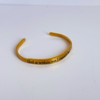 God is within me Bracelet